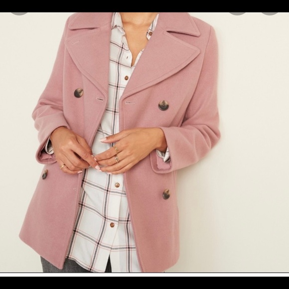 blush pink peacoat